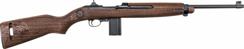 Auto-Ordnance M1 Carbine AOM130C4 Rifle .30 Carbine 18" 15+1 Semi-Auto Laser-Engraved Iwo Jima Walnut Stock Parkerized