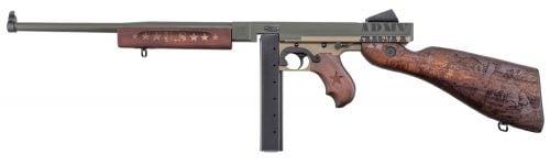 Auto-Ordnance Thompson M1 Carbine Army 250th Special Edition .45 ACP OD Green And Coyote Tan Cerakote Rifle