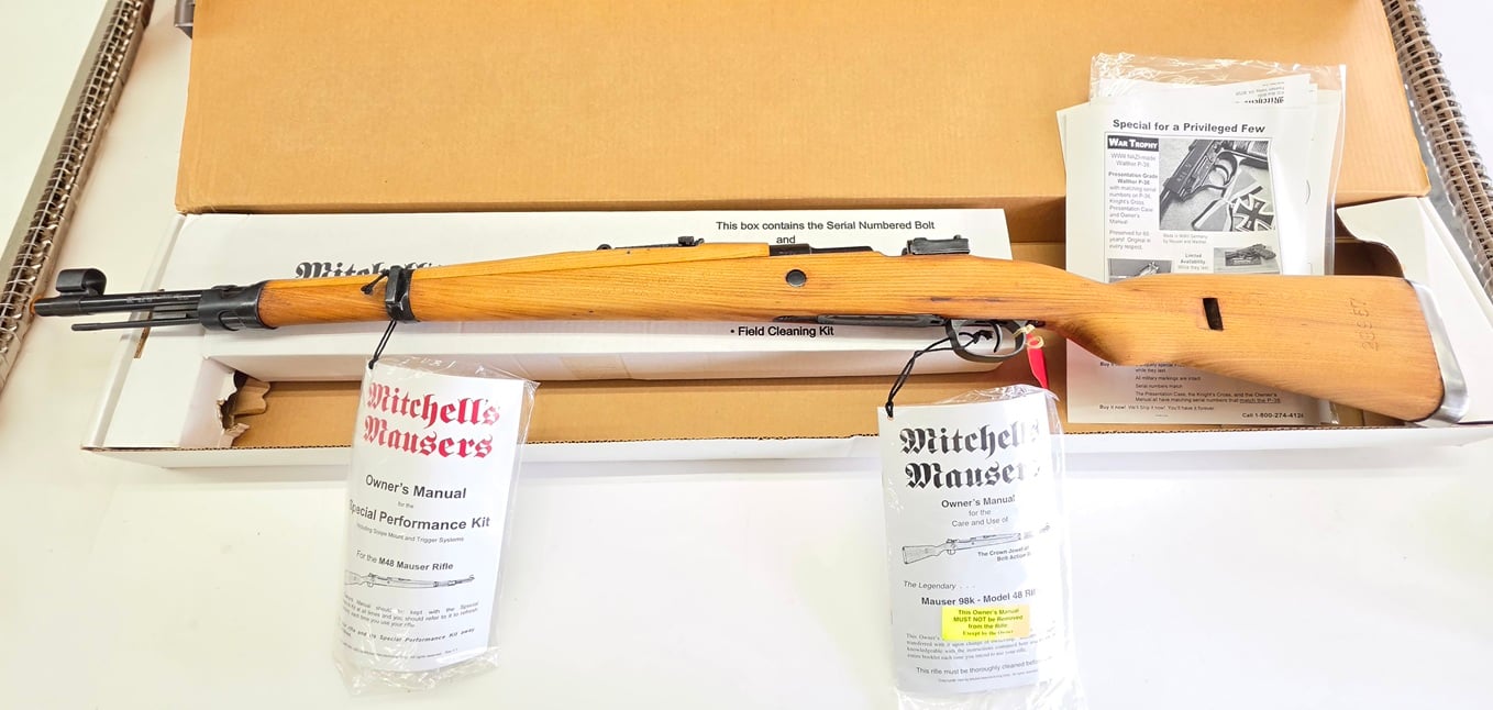 MITCHELL'S MAUSERS BRAND-NEW MITCHEL MAUSER 48 CHAMBERED IN 8MM