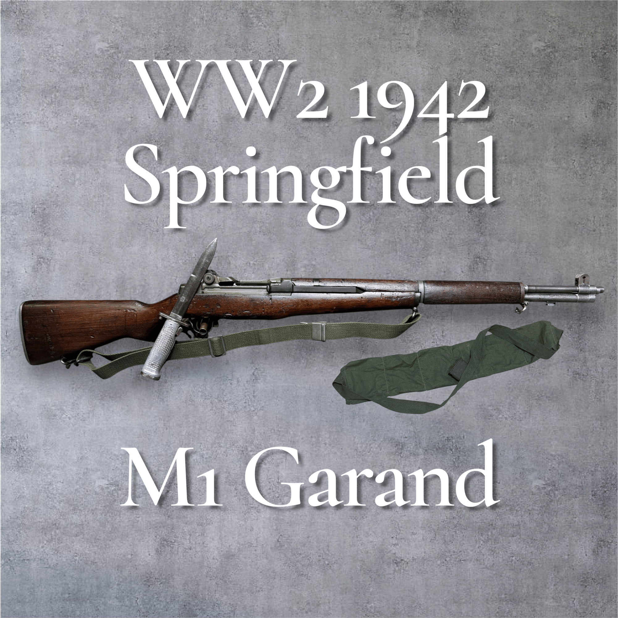SPRINGFIELD ARMORY M1 Garand WW2 1942