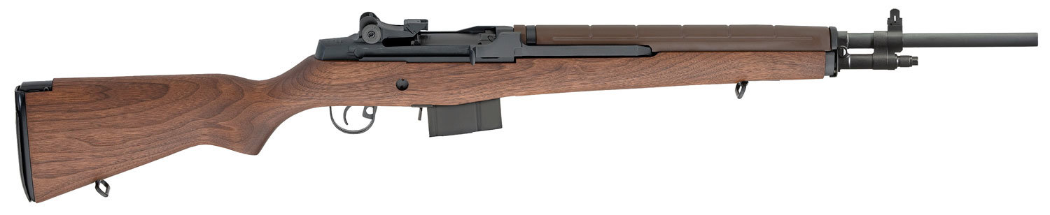 SPRINGFIELD ARMORY M1A 308 Win 22" 10rd Semi-Auto Rifle - Black / Walnut