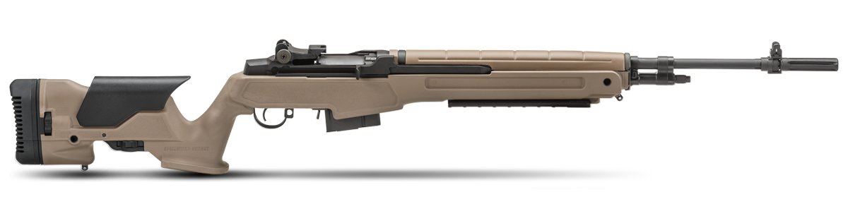 SPRINGFIELD ARMORY M1A Loaded Precision 7.62x51 NATO 22" 10rd Semi-Auto Rifle - FDE / Black