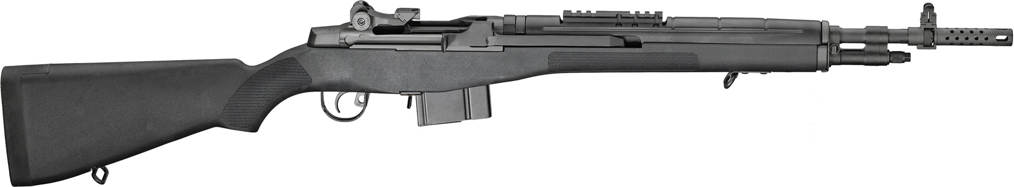 SPRINGFIELD ARMORY M1A Scout Squad 308 Win / 7.62x51 18" 10rd Semi-Auto Rifle | Black
