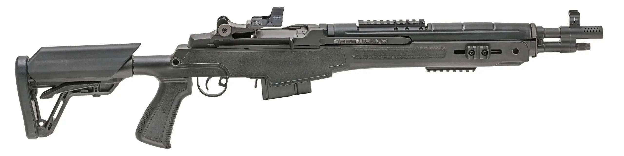 SPRINGFIELD ARMORY M1A Socom 308 Win 16" 10rd Semi-Auto Rifle w/ Dragon Fly Red Dot- Black CQB Stock