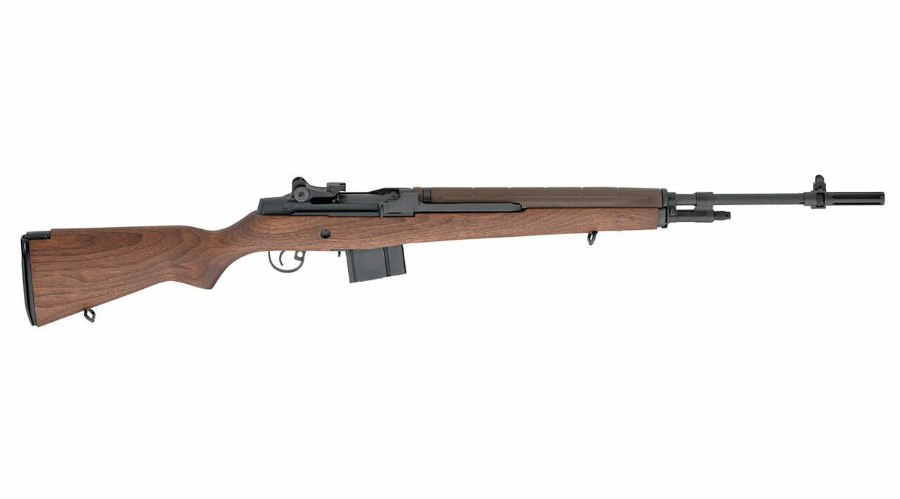 SPRINGFIELD M1A 308 WIN 22" 10rd Semi-Auto Rifle- Blue | Standard Walnut Stock